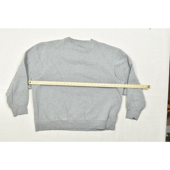 Vintage JanSport Wisconsin Badgers Crewneck Sweatshirt Gray Size 3XL Cotton - Picture 4 of 8